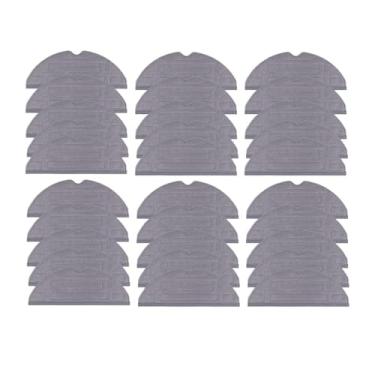 Imagem de Panos de limpeza compatíveis com o aspirador robô Roborock S8 S8+ S8 PLUS S8 Pro Ultra G20. Inclui panos de limpeza duplos e acessórios para esfregão vibratório.(30 PCS)