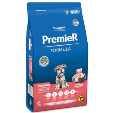 Imagem de Ração Premier Fórmula Para Cães Filhotes de Raças Pequenas Sabor Frang