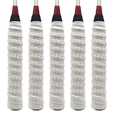 Imagem de Super Absorvente - fita de grip raquete -derrapante Absorção suor mão adesivo Overgrip EVA para badminton e tênis