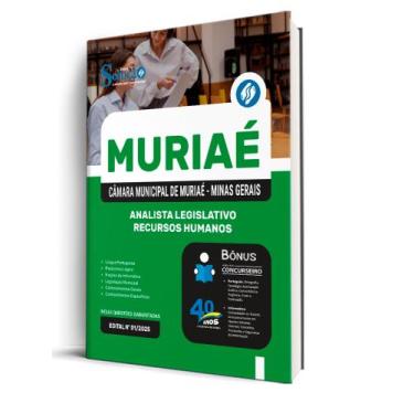 Imagem de Apostila Câmara de Muriaé - MG - Analista Legislativo  Res Humanos - E