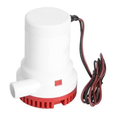 Imagem de GLOGLOW Bomba de Esgoto Elétrica 2000GPH Bomba de água Marinha de 12V Com Filtro de Encaixe, Eixo de Aço Inoxidável Resistente à Corrosão para Drenagem de Barco e Proteção contra Ignição Série de