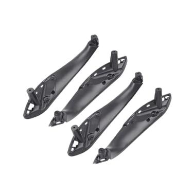 Imagem de Conjunto de 4 peças compatível com BMW Série 3 F30 F80 F31 F32 F33 F34 F35 F36 2013-2018 - Painel da maçaneta interna da porta com acabamento de capa - Acessórios automotivos(F34-Black Interior)