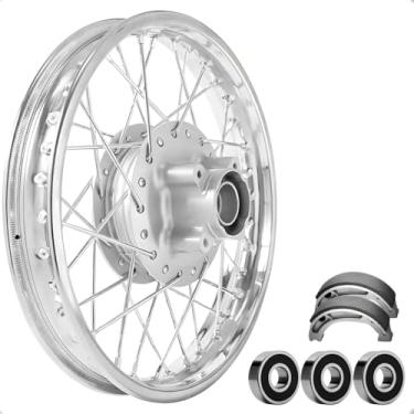 Imagem de Roda Traseira Pop 100 Pop 110i 4mm Raiada e Alinhada Com Lonas