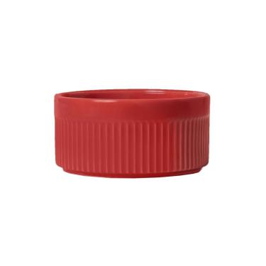 Imagem de Ramekin Refratário 14,1 cm Vermelho 790 ml Germer Porcelanas