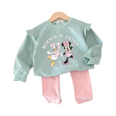 Imagem de Conjunto De Moletom Minnie Mickey Para Crianças Meninos E Meninas Mang