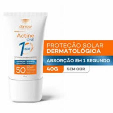 Imagem de Protetor Solar Facial Darrow Actine One FPS 50 Sem Cor 40g