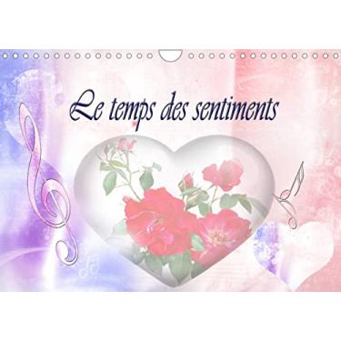 Imagem de Le temps des sentiments (Calendrier mural 2022 DIN A4 horizontal): Calendrier pour la création personnelle (Calendrier mensuel, 14 Pages)