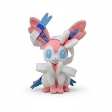 Imagem de Pelúcias Pokémon Eevee e Eeveelutions  Brinquedo Fofo - A1, Sylveon 20