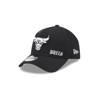 Imagem de BONE NEW ERA 9FORTY A-FRAME CHICAGO BULLS NBA PRETO-Masculino