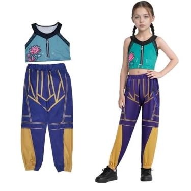 Imagem de Fantasia Roupa Guerreiras Rumi Mira Zoey Huntrix (Zoey, 120)