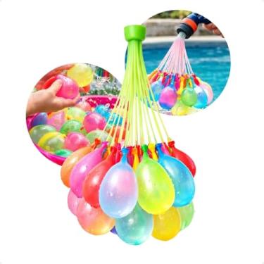 Imagem de Kit Balões Bexiga de Água com Enchimento Rápido, Multicolorido, Conecta em Torneira, Enche Múltiplos Balões em 60 Segundos