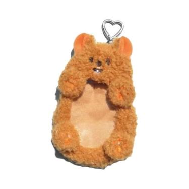 Imagem de Mochila De Pelúcia Kpop SKZOO Com Cordão Para Cabelo, Luminária, Supor