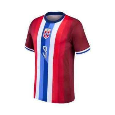 Imagem de Camisa Esportiva Unissex De Manga Curta Erling Haaland Seleção Naciona