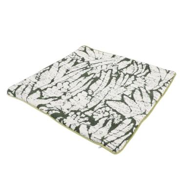 Imagem de AUNMAS 6 Peças de Capas de Almofada, Conjunto de sofá de 6 Peças de Tamanhos Variados Com Design Boho Farmhouse, Tecido Macio e Respirável e Cores Verdes e Brancas para Quarto e (50,8x50,8cm / 20x20
