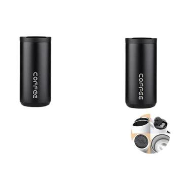 Imagem de Garrafa Térmica De Café Em Aço Inoxidável 400ML, Isolada, À Prova De V