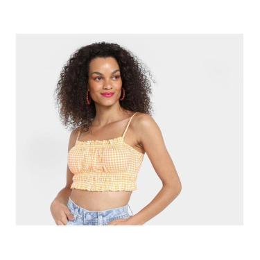 Imagem de Top Vista   Viscose Alça Vichy-Unissex