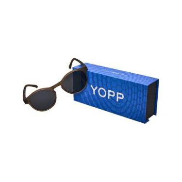 Imagem de Óculos de Sol Yopp Polarizado Uv400 Esportivo Cafezin, Marrom