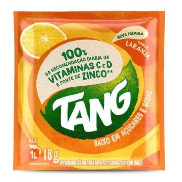 Imagem de Suco de Laranja em Pó Tang 18g