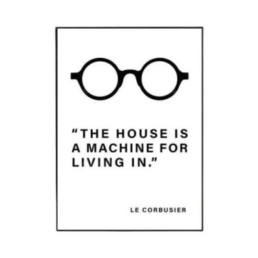 Imagem de Pôster Arquitetônico De Ludwig Mies Van Der Rohe, Pintura Em Tela, Art