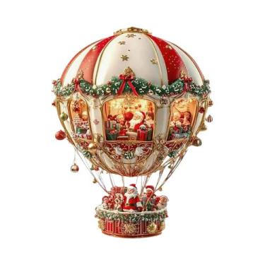 Imagem de Pingente De Balão De Ar Quente Em Acrílico 2D Plano Para Decoração De 