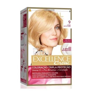 Imagem de Imédia Excellence Tinta Creme 9 Louro Muito Claro - L'Oreal