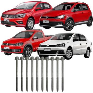 Imagem de Jogo de Parafusos do Cabeçote Volkswagen Motor 1.0 1.6 8v EA111 Origin