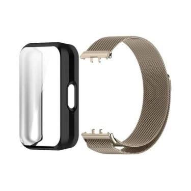 Imagem de Pulseira De Metal Milanese Loop Em Aço Inoxidável Para Samsung Galaxy 