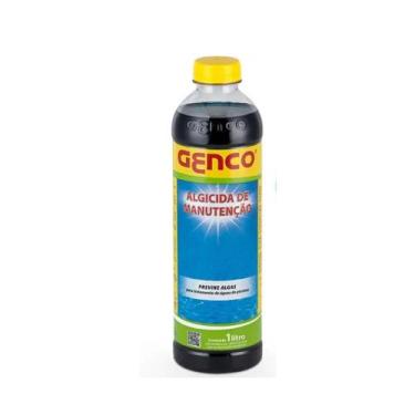 Imagem de Algicida Manutenção Piscina Previne Algas 1L Genco