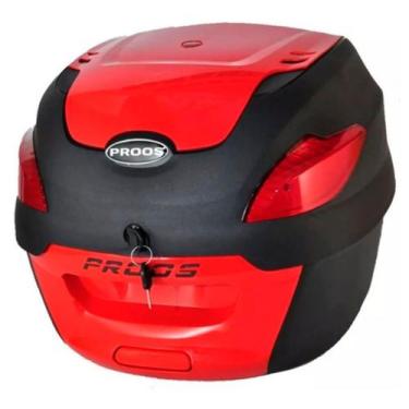 Imagem de Bau Proos 41 Litros Vermelho - Serjão Motopeças