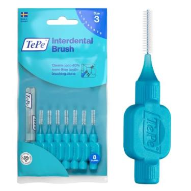 Imagem de Escova Interdental 0, 6 Mm Azul, Tepe