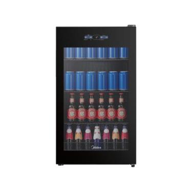 Imagem de Cervejeira Midea 3 em 1 Smart Inverter 82L MDRX150FGGGL03, Preto, Bivo