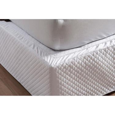Imagem de Saia Box Cama Casal Queem Matelado Fabricação Própria