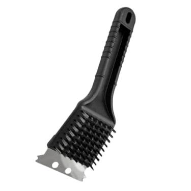 Imagem de Escova Limpa Grelha De Aço Com Raspador Para Churrasqueira