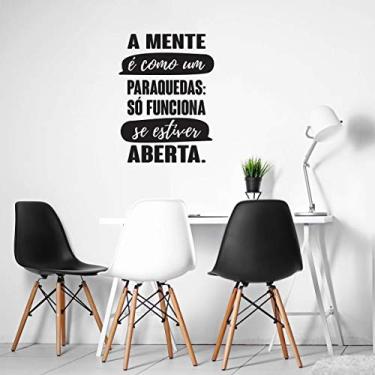 Imagem de Adesivo De Parede Frase A Mente, Motivacional 60x50cm