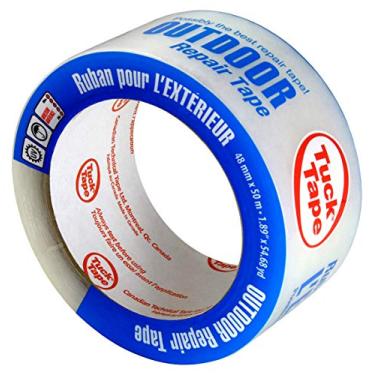 Imagem de Fita de Reparo Externo Definitiva Tuck Tape, Fita de Resina Epóxi, Fita para Construção, 48mm x 50m (Transparente)