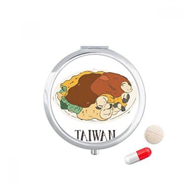 Imagem de Porta-comprimidos de ostra Taiwan Snake Food Caixa de armazenamento de medicamentos Dispensador de recipiente