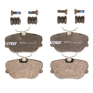 Imagem de TRW Conjunto de pastilhas de freio a disco Pro TRH0439 para Saab 900 1988-1993, frente e outras aplicações