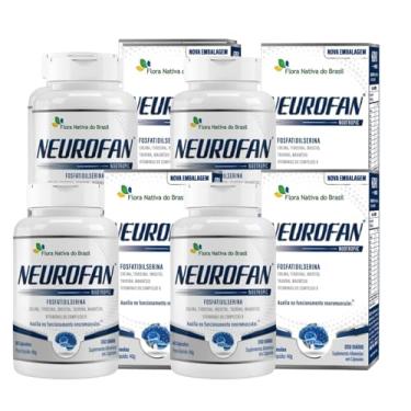 Imagem de Kit com 04 Neurofan 60 Cápsulas de 670mg - Flora Nativa do Brasil