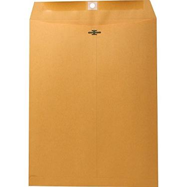 Imagem de Nature Saver, NAT00858, envelopes com fecho reciclado, 100/caixa, kraft
