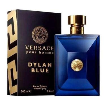 Imagem de Perfume Masculino Dylan Blue Pour Homme Versace Eau De Toilette 200ml