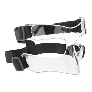 Imagem de Generic Basquete protetor de nariz acessórios esportivos cinta elástica máscara inquebrável para nariz quebrado máscara facial protetor de nariz protetor, 14x9cm