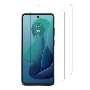 Imagem de UPONEW Pacote com 2 para Motorola Moto G 5G 2024 protetor de tela de vidro temperado de alta transparência 9H Frontier Protector