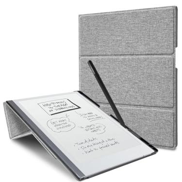 Imagem de Capa para tablet de papel Notáveis 2 de 10,3 polegadas lançado em 2020, capa protetora leve e rígida com suporte de caneta embutido, vem com notáveis 2 pontas de caneta