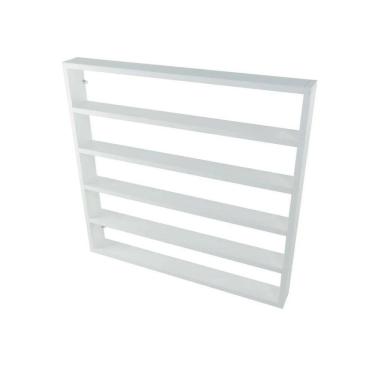 Imagem de Porta Esmalte Para Salão  Branco