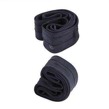 Imagem de VGEBY Tubo interno de bicicleta almofada de tubo interno de pneu de bicicleta 2 peças tubo de pneu interior de bicicleta de borracha para mountain road bike (16 * 1,75/2,125 AV) equitação