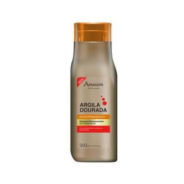 Imagem de Shampoo Amazoní Desamarelador Argila Dourada 300ml - Amazoní Cosmético