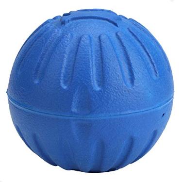 Imagem de Brinquedo de Bola de Cachorro de Eva, Brinquedos de Mastigar Resistentes à Mordida para Cães Com Limpeza de Dentes para Jogos Interativos Ao Ar Livre, 1 Peça (BLUE)