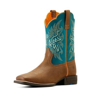 Imagem de Ariat Bota infantil unissex Outrider (criança pequena) Western Boot, Toasty Tan, 19