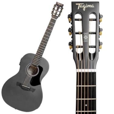 Imagem de Violão Tagima Nazca Grafite Mdsvs Latin America