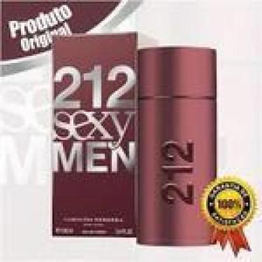 Imagem de Perfume 212 Sexy Men - Carolina Herrera 100Ml - Masculino Original - Lacrado E Selo Da Adipec